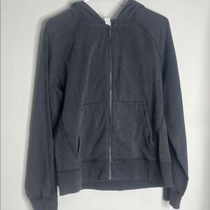 Lululemon Athletica Charcoal Zip-Up Jacket